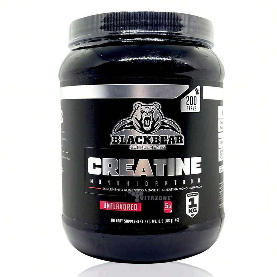 Creatina Monohidratada 1 kg BlackBear 200 servicios - Otros - Ver 1
