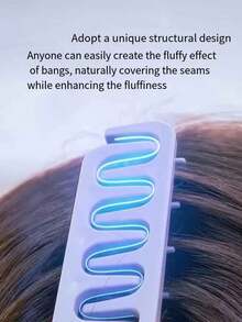 This Wide-Tooth Comb Is Suitable For Both Men And Women. It Can Brush And Fluff The Hair. The ABS Plastic Textured Handle Is Suitable For All Hair Types. Specially Designed For Styling, It Is Very Suitable For Use In The Bathroom, Scalp Massage, Back-To-School Season, Travel, And Daily Life. It Is Also An Excellent Holiday Gift For Family And Friends. - Multicolor - View 4