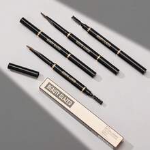 beauty glazed 2-In-1 Eyebrow Pencil - High Color Payoff, Smooth Application, Long-Lasting Waxy Formula - 101 - View 6
