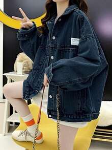 Women Jackets - Denim Black - View 6