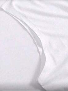 Basic Cotton Tank Top Unisex Shirt CARINHAS X - 白色 - 查看 2