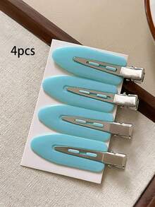 20个/套 优雅纯色发夹，包含黑色、白色、粉色、黄色、蓝色，无缝发夹 - 适合女孩和女士，适合休闲、化妆、洗脸等场合，复古无缝发夹带流苏，日常必备，适合所有季节，爪夹、发夹、发卡、发夹、发饰、头饰 - 彩色 - 查看 16