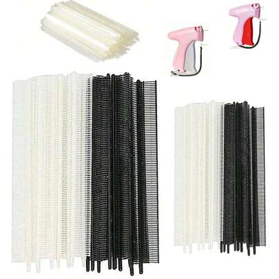 缝纫枪紧固件 0.196 英寸用于服装，20/30 件塑料紧固件用于精细标记枪用于快速缝纫枪 - 10/15 黑色紧固件 + 10/15 白色紧固件（不适用于超细/粗缝纫枪）