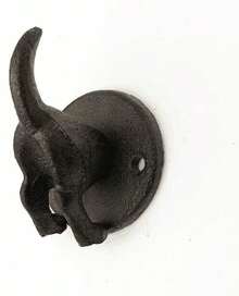 2PCS Ganchos para Perros para Pared Gancho Vintage para Colgar Abrigos Decoración de Animales Gancho Individual Gancho Decorativo de Alta Resistencia Gancho Decorativo para Patios, Balcones y Jardines - 1 - Ver 4