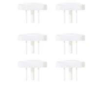 4/6/8pcs Plug Cover With Pull Handle Baby Proof Electrical Outlet Covers Safety Locks