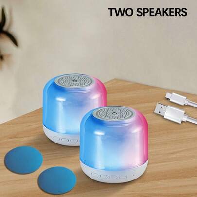 Bluetooth Speaker, Wireless Charger, Night Light