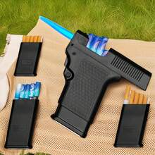 3D Flat Collectible Figurines, Encendedor con forma (Sin Gas) 40mm25mm - Negro - Ver 7