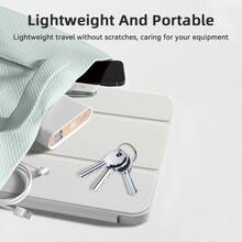 DANYCASE Tablet Protective Case With Pencil Slot, Suitable For A16, Air 11, M3, M2, Pro 11, M4, M5, 7th Gen, 8th Gen, 9th Gen (10.2 Inch, 10.9 Inch), Air 4, Air 5, Four-Corner Protection Design - Grey - View 8