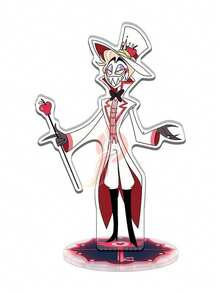 1个全新动漫周边地狱宅邸亚克力立牌,包含查莉、夏尔、维姬、阿拉斯托、亚当、安琪儿,收藏摆件 - 节日礼物 - 生日礼物 - 动漫爱好者礼物 - 彩色 - 查看 43