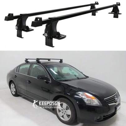 Altima 54 Top Roof Rack Bar Luggage Cargo Kayak + Lock