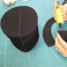 【EVA泡沫卷】超高密度EVA泡沫卷 38*100cm，厚度2-10mm | 黑白两色可选，适用于大型角色扮演、DIY工艺品和模型制作项目。 - 彩色 - 查看 6