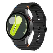 SMART WATCH MX Correa Sport Para Galaxy Watch / 7 / 6 / 5 / 5 Pro / 4 / Fe - Negro - Ver 1