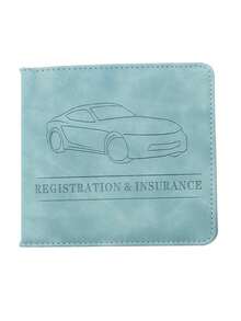 Funda de cuero sintético premium para documentos de de automóvil y tarjetas de visita - Multicolor - Ver 20