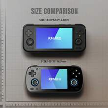 Retroid Pocket Mini nueva consola de juegos 3,7 pulgadas pantalla LED HD orgánica consola de juegos portátil Retro Android 10 6G + 128G Wifi PSP PS2 - Gris - Ver 3