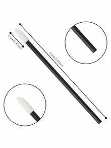 500支/包 一次性清洁棉签，旅行装清洁棒，多功能清洁工具，唇彩涂抹器，化妆工具，美容工具，高品质美容工具，化妆品及个人护理用品，多功能美容工具，化妆工具，清洁工具，家用清洁棉签，化妆品必备品，耳部清洁，户外护理工具配件 - 彩色 - 查看 10