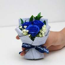 Hộp quà hoa hồng mini ngày Valentine, bó hoa hồng bỏ túi, hoa khô, hoa xà phòng, quà tặng đám cưới, trang trí nhà cửa, quà sinh nhật, quà tân gia, quà tốt nghiệp, quà tiệc, quà chúc mau khỏe. - Nhiều màu - Xem 8