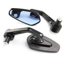 2 Pz Espejos Moto Deportivos Street Cafe Racer Motocicleta - Unitalla - Ver 8