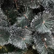 Árbol de Navidad artificial para decoración festiva, adecuado para exhibición en tiendas, uso doméstico, interior y exterior - Copo de nieve 3D verde - Ver 7