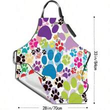 Aprons - อุ้งเท้าสีสันสดใส + M - ดู 6