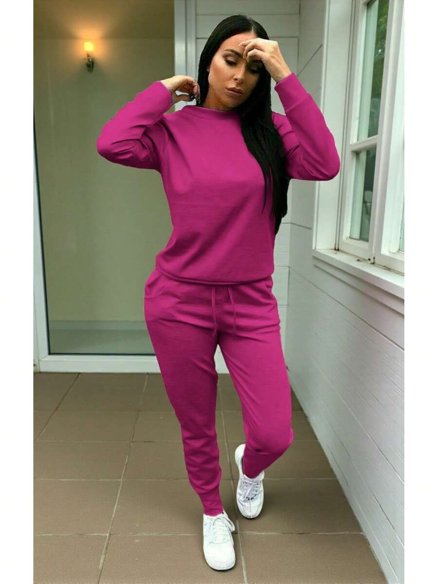 Comfortable Ladies Set - Magenta - Voir 1