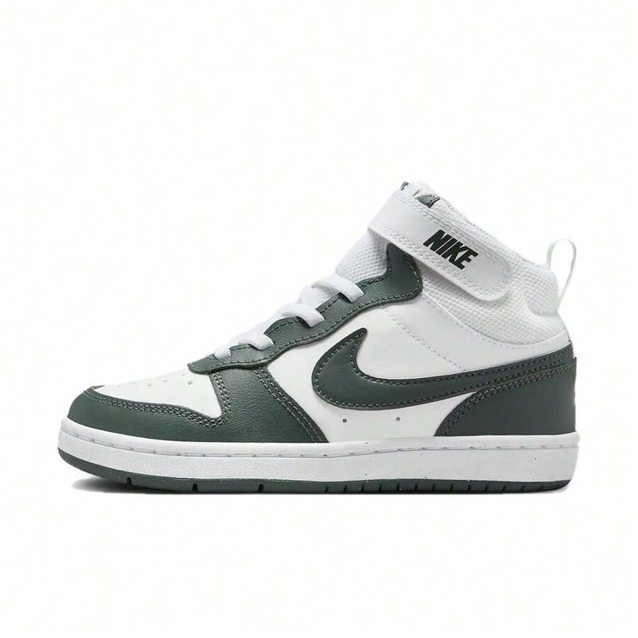 Nike 幼儿 COURT BOROUGH MID 2 (PSV) 休闲中帮鞋 CD7783-119 - 白色 - 查看 1