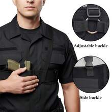 Deep Concealment Shoulder Holster, Universal Underarm Gun Holster For Men And Women, Fits Subcompact And Compact Pistols For S&W Bodyguard, M&P Shield 9mm, G-Lock 19 26 42 43, Ruger LCP, LC9, Sig P365 - Black - View 4