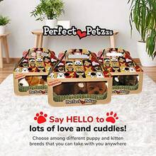 Original Petzzz Chocolate Lab Realistic Life-Like Stuffed Interactive Plush Toy With 100 Handcrafted Synthetic Fur Electronic Pets For Home Or Office Use Lifelike Companion Pet Dog With Natural Movement And Responsive Behavior - như hình ảnh - Xem 6