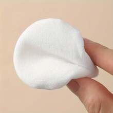 1个5克超薄散粉盒 - 便携式防漏迷你旅行粉盒，带弹性网袋和粉勺，是外出旅行携带化妆品的理想之选 | 时尚圆形粉盒 | 安全翻盖 - 彩色 - 查看 7