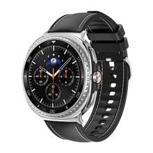 1pc Comfortable And Breathable Silicone Sports Bracelet Strap, Quick Release Accessory Compatible With Samsung Galaxy Watch 8 40mm/44mm And Galaxy Watch 8 Classic 46mm, Suitable For Men And Women - Galaxy Watch8 (40 X 44mm) - View 4