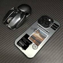 IMD Colorful Silvery Sky Photo Print Style Mobile Phone Case Suitable for Apple Series 11\12\13\14\15\16\17promax  Series A05/A15/A25/A35/A55/S23/S24Ultra - Negro - Ver 4