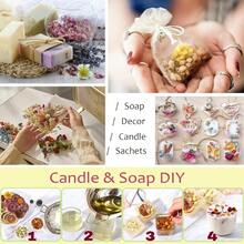 [Latest] 21 Pack Dried Flowers For Candle Making 100% Natural Dried Herbs Kit For Soap Making Bath Resin Jewelry Making Bulk Dried Flowers Include Lavender Rose Petals Rosebuds Leaves Lemon. - 21Hoa khô - Xem 4