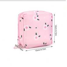 Cute Cartoon Sanitary Pad Storage Bag, Large Capacity Women's Menstrual Pad Storage Pouch, Portable Travel Bag - Multicolor - View 4