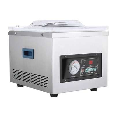 Máquina selladora al aspiradora de cámara, 180w-320w,Dz-260S 3 M³/H tasa de bomba, controlada por microordenador, máquinas de sellado al aspiradora domésticas y comerciales con estructura de acero