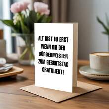 1pc Universal Funny Birthday Card | Suitable For Anyone/Friend/Colleague/Family | Creative Quirky/Cute/Meme Design | Wishing You A Happy Big Day, Includes Envelope And Sticker - A - View 10