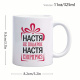 Cốc có tay cầm màu trắng 11oz