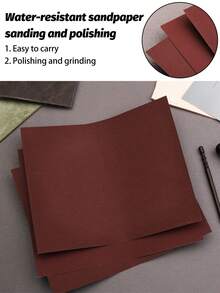 Leather Edge Burnisher, Burnishing Tool, Ebony Wood Edge Slicker Round Head Edge Burnisher Tool, Professional Leather Working Tools For Burnishing Polishing Leathercraft