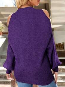 Women Blouses - 紫色 - 查看 2