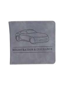 Funda de cuero sintético premium para documentos de de automóvil y tarjetas de visita - Multicolor - Ver 25