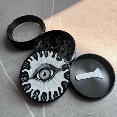 JBNG 黑眼锌合金金属研磨器-2英寸