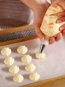 7 cái/100 cái/107 cái Vòi bắt kem bằng thép không gỉ và túi bắt kem, Bộ chuyển đổi, Bộ dụng cụ trang trí bánh bằng thép không gỉ, Vòi bắt kem, Túi đựng bánh ngọt, Trang trí bánh, Vòi bắt kem, Bánh ngọt, Bánh nướng nhỏ, Trang trí khay nướng, Dụng cụ làm bánh, Dụng cụ bắt kem, Dụng cụ làm bánh, Đồ dùng nhà bếp, Dụng cụ nướng bánh đa năng - Nhiều màu - Xem 4