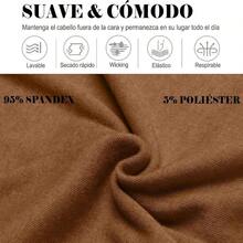 Diademas Deportivas 4 Piezas, Diademas Ejercicio para Mujer Yoga, Diadema Elstica Suave Que Absorbe el Sudor, Adecuada para Hombres y Mujeres Deportes de Corriendo - inicial - Ver 3