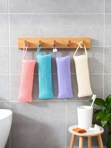 肥皂起泡网、泡沫网、肥皂起泡网、手揉泡沫洁面乳、洁面乳、肥皂袋、小网袋 - 均碼 - 查看 8