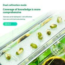 SCIENCE HORSE 科学马阳光房种植玩具，科学实验盆栽植物，手工DIY材料植物温室，送给男孩女孩的完美礼物，感恩节、万圣节、返校季、圣诞节