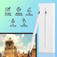 Active Stylus Pen Compatible With Ipad 2018-2024 Models - Palm Rejection, Magnetic Attachment Compatible With IPad Air/Pro/Mini, High Precision Capacitive Pencil With Lithium Polymer Rechargeable Battery, Stylus Pen Compatible With Apple IPad / IPad Pro / Air / Mini 2018-2023, A Substitute Compatible With Apple Pencil Gifts For Mother, Family, Friends, Kids, Birthday, Holiday Phone Accessories - Multicolor - View 9