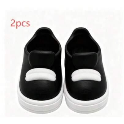 Stylish Shoe-Themed Controller Stand Compatible With PS5 - Durable Gaming Accessory With Vibrant Yellow And White Design, Fashionable Desktop Or Shelf Display Stand, Completes Modern Gaming Setup, Gaming Accessory | Unique Design | Durable Plastic