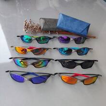 Colorful Sunglasses, Juliete-M Fashion, All-Match Unisex, Metal Temples, Plastic Frame. - Màu tím - Xem 4