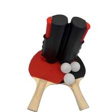 Portable Elastic And Adjustable Tabletop Ping Pong Kit With Rackets And Balls