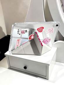 1 pieza Funda para tableta y libro electrónico Kindle compatible con iPad 10.ma generación, iPad 10.2/Mini6/Mini7/9.7 pulgadas, Galaxy Tab A9 Plus, Kindle (11.a generación-lanzamiento 2024)(6 pulgadas), Kindle Paperwhite 12.a generación 2024, con estampado de vaca y pegatinas, un gran regalo para fiestas, con un diseño elegante y sencillo. - Multicolor - Ver 6