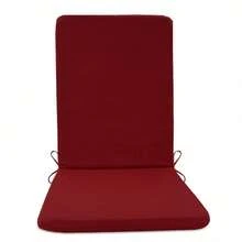 High Back Outdoor Chair Cushions-Water Proof Patio Dining Chair Cushions, Removable Machine-Washable Cover For Camping Beach Picnic Travel 17.72*41.34*1.18in - 藏蓝色 - 查看 4