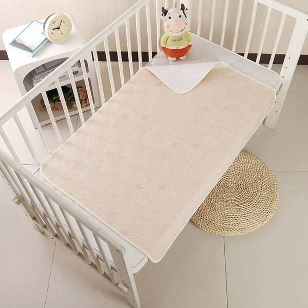 Tappetino assorbente per bambini super morbido e impermeabile, lavabile e traspirante, tappetino fasciatoio per culla, tappetino colorato per urina, tappetino lavabile e impermeabile per bambini, pad igienico mestruale a prova di perdite e traspirante, accessori per bebè, regali per festa di nascità e decorazioni familiari